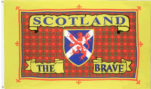 Flagge SCOTLAND THE BRAVE