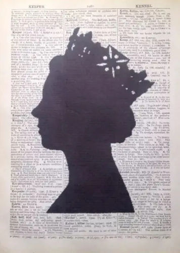 Wörterbuchdruck 'Queen Elizabeth'
