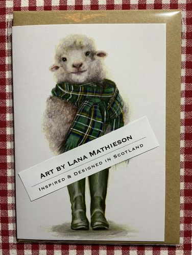 Lana Mathieson Grusskarte ‘Spring in Scotland’